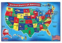 U.S.A.(United States) Map Floor Puzzle